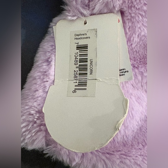 Daphne Golf Club Driver Unicorn Headcover Plush Stuffed Animal Purple Rainbow - Picture 10 of 13